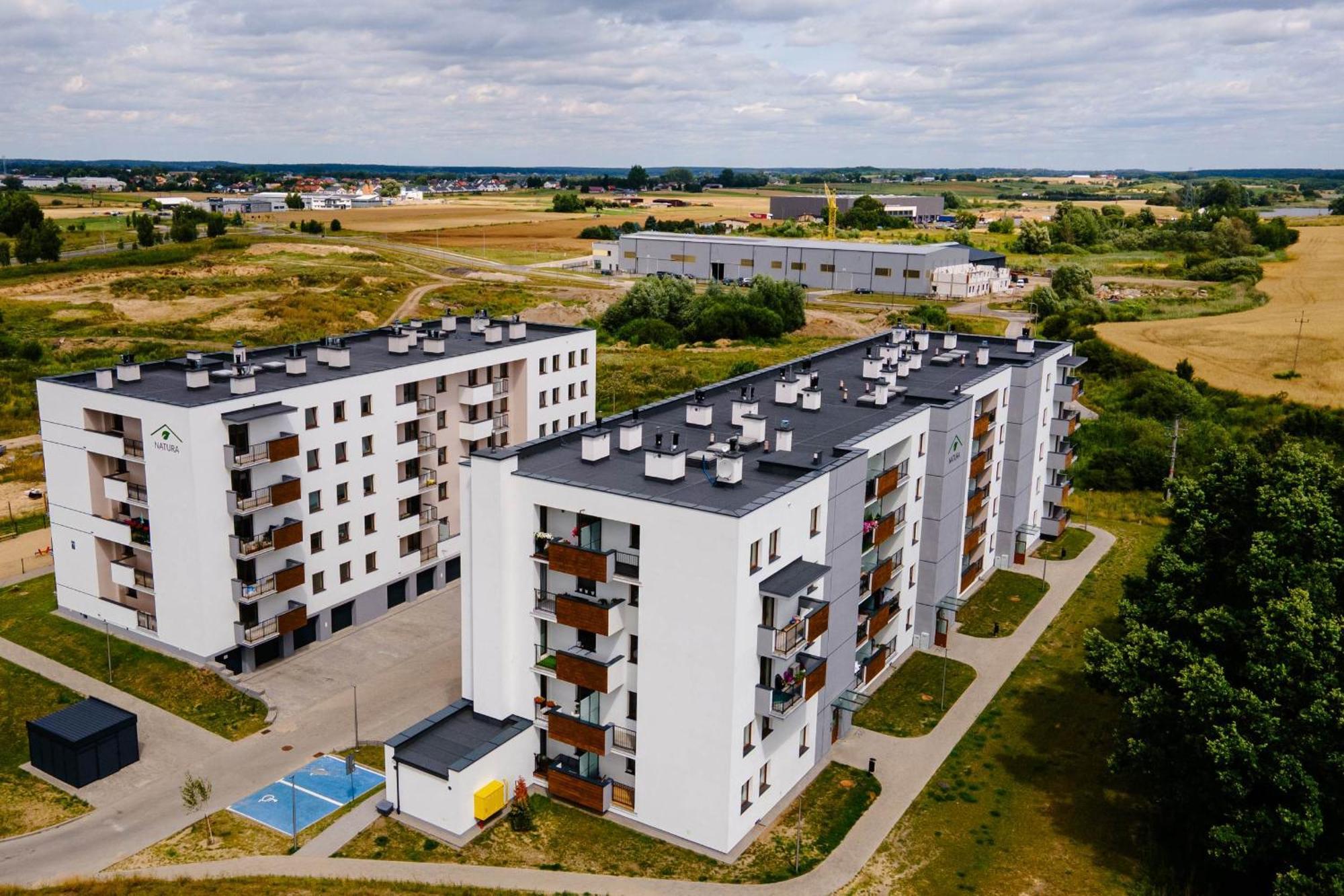 Apartamenty Ilawa - Osiedle Natura Esterno foto